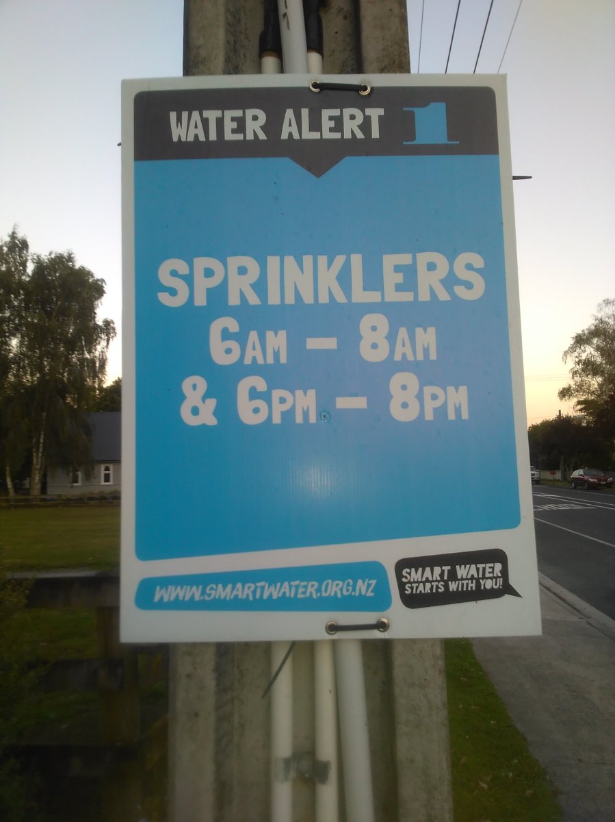 Water Alert Level