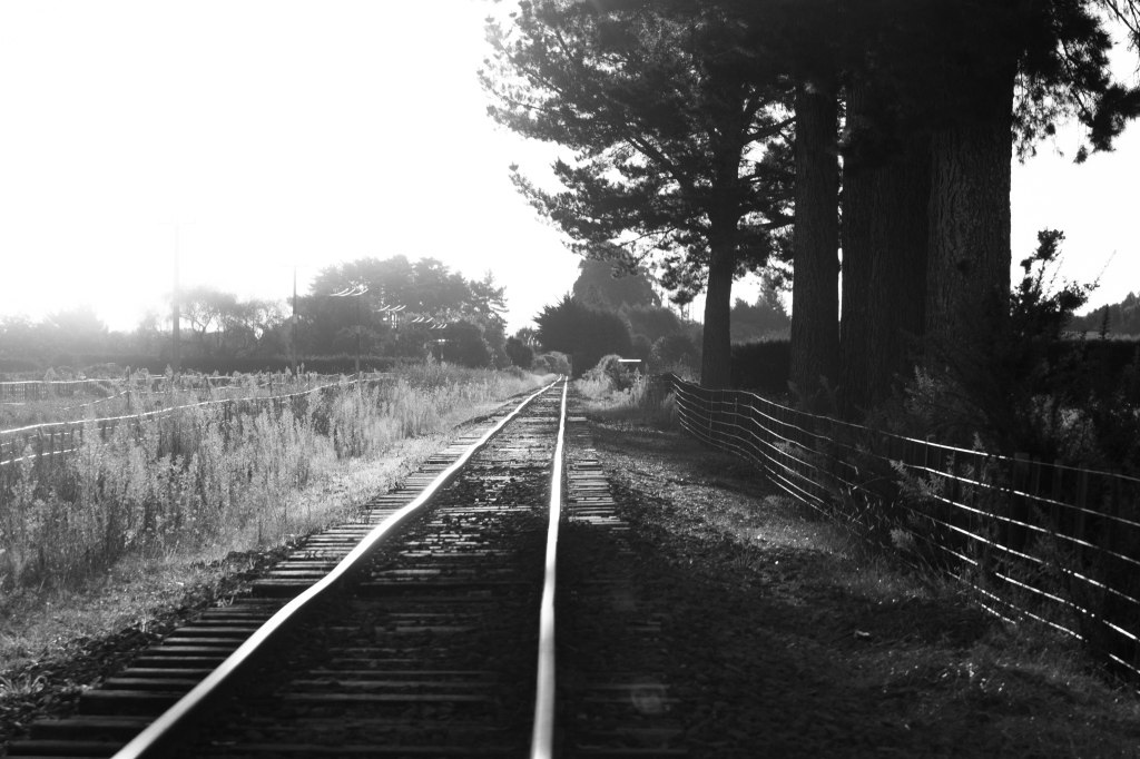 Sunset on Matangi Railway Track