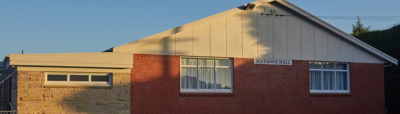 Matangi Hall, Tauwhare Road