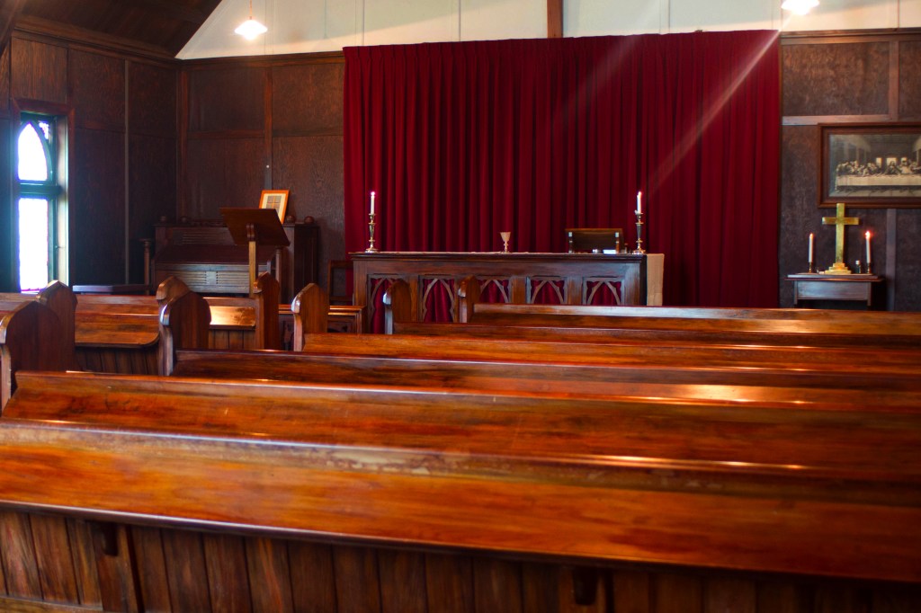 St David's interior - looking towards altar