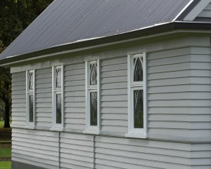 Windows detail St David's Church Matangi