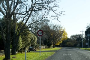 Matangi Road evening light June 2017