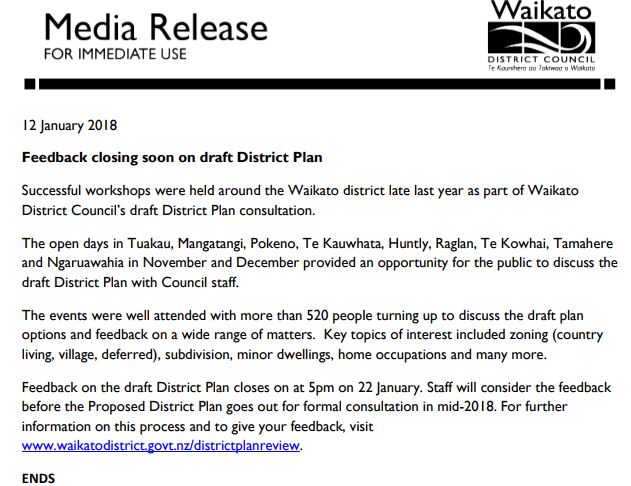 WDC Dist Plan Feedback