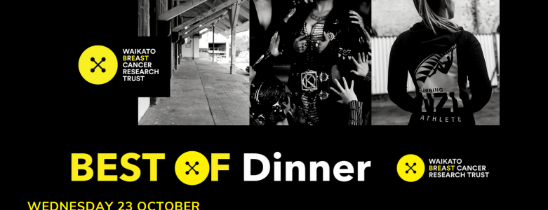 Waikato Breast Cancer Research Trust Fundraising Dinner at Matangi Dairy Factory Wed 23 Oct 2019